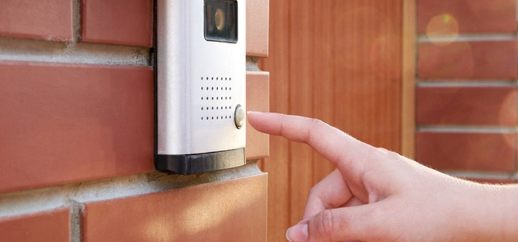 apartment door buzzer installation in Southeast Edmonton