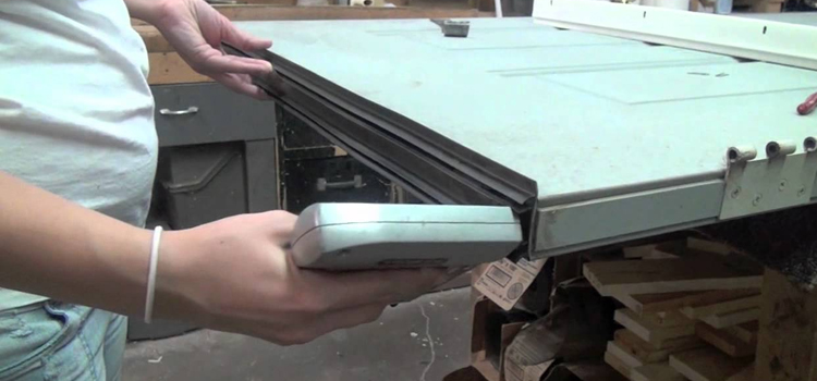 damaged steel door repair Southeast Edmonton