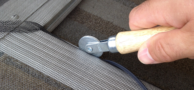 metal screen door repair in Southeast Edmonton